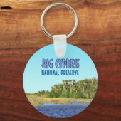 Porte-clés Grande réserve nationale de Cypress Floride (Recto)