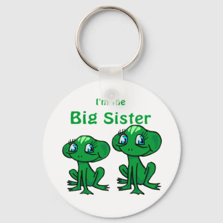 Porte-clés grande soeur de grenouille