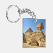 Porte-clés Grande Sphinx de Gizeh avec la pyramide de Khafre (Devant gauche)