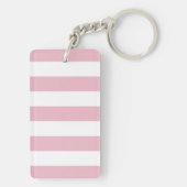 Porte-clés Grandes Pink, Grandes Blances, Motif Gratté (Dos)