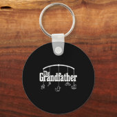 Porte-clés Grandfather Funny Quote Design For Grandpas (Recto)