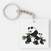 Porte-clés Grandir en Panda (Devant)