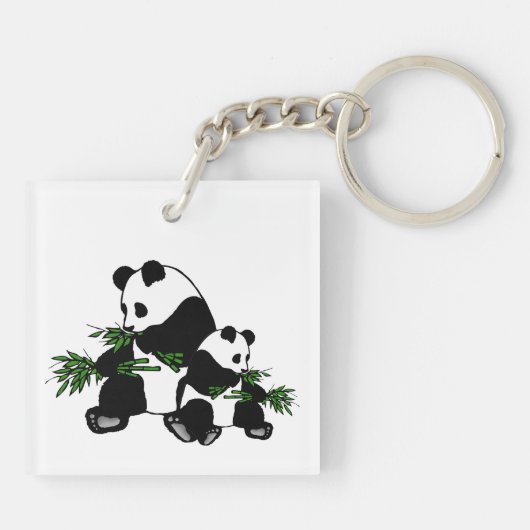 Porte-clés Grandir en Panda (Dos)