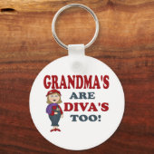 PORTE-CLÉS GRANDMA DIVA (Recto)