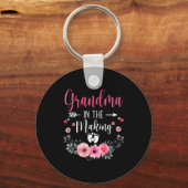 Porte-clés Grandma In The Making Vitro Fertilization Pregnanc (Recto)
