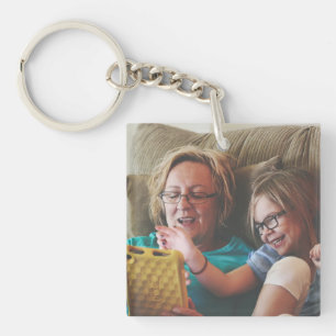 Porte-clés Grandma Nana Mema Photo personnalisée Créez votr