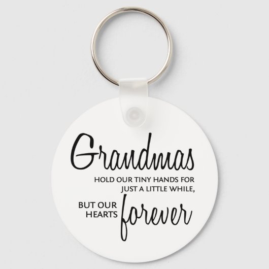 Porte-clés Grandmas Forever (Recto)