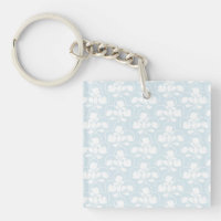 Grandmillentenaire Fleurs Florales Porte - clé acr