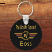 Porte-clés Grands Cadeaux Pour Boss (Recto)