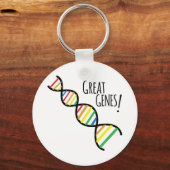 Porte-clés Grands gènes (Recto)