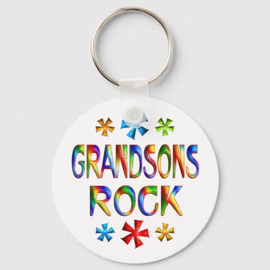 PORTE-CLÉS GRANDSONS ROCK (Recto)