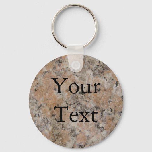 Porte-clés Granite rose (Recto)