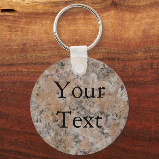 Porte-clés Granite rose (Recto)