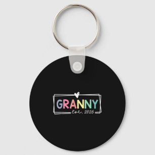 Porte-clés Granny Est 2026 Promu À Grand-Mère 2026 Pour Grand