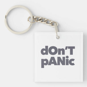 Porte-clés Graphique cool moderne, simple et audacieux de Don