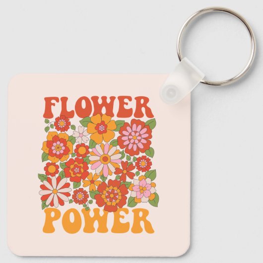 Porte-clés Graphique d'alimentation super (Dos)