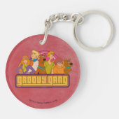 Porte-clés Graphique de bande dessinée "de bande super" de (Dos)