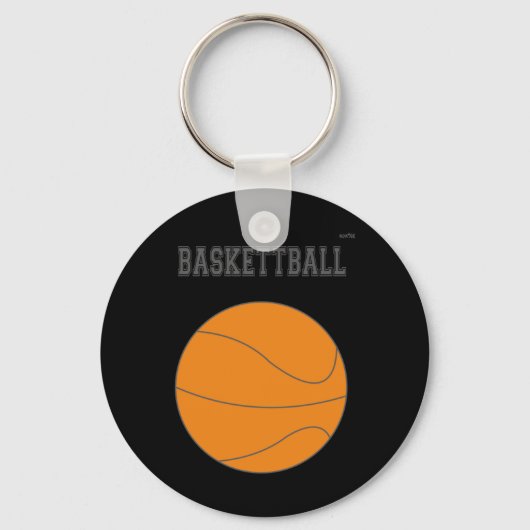 Porte-clés Graphique de basket-ball #1 (Recto)