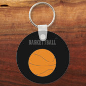 Porte-clés Graphique de basket-ball #1 (Recto)