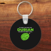 Porte-clés Graphique de citation Drôle Durian Stink (Recto)