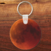 Porte-clés Graphique de la grande éclipse lunaire rouge (Recto)