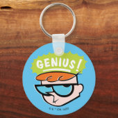 Porte-clés Graphique de légende Dexter "Genius" (Recto)