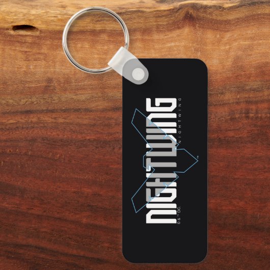 Porte-clés Graphique de nom high-tech Nightwing (Recto)