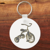 Porte-clés Graphique de tricycle pour enfants (Recto)