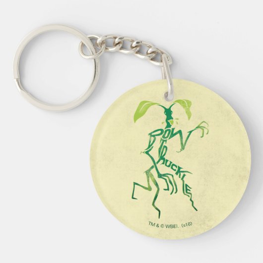 Porte-clés Graphique de typographie BOWTRUCKLE™ PICKETT™ (Devant)