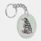 Porte-clés Graphique de typographie NIFFLER™ (Devant gauche)