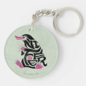 Porte-clés Graphique de typographie NIFFLER™ (Dos)