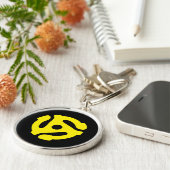 Porte-clés Graphique d'espaceur Jaune 45 (Côté)