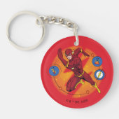 Porte-clés Graphique d'exécution du laboratoire Flash de dess (Devant)