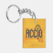 Porte-clés Graphique d'orthographe Red Art Déco ACCIO™ (Devant gauche)