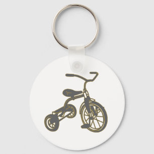 Porte-clés Graphique du tricycle d'enfants