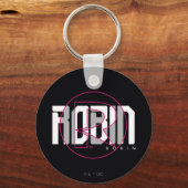 Porte-clés Graphique Nommé Robin Hi-Tech (Recto)