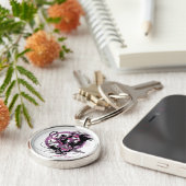 Porte-clés Graphique Star Sapphire 6 (Côté)