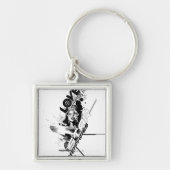 Porte-clés Graphique Star Sapphire 9 (Devant)