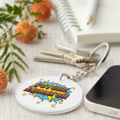 Porte-clés Graphiques de mouvement d'animation Future (Devant droit)