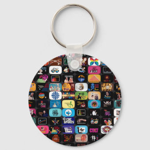 Porte-clés Graphiques historiques et logos de CBC