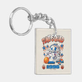Porte-clés Graphisme de basketball SPACE JAM™ BUGS BUNNY™ #1 (Devant gauche)