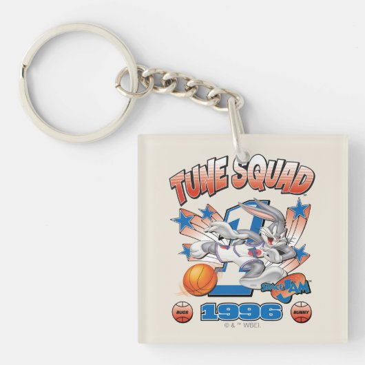 Porte-clés Graphisme de basketball SPACE JAM™ BUGS BUNNY™ #1 (Devant)