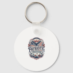 Porte-clés Graphisme vectoriel de fierté de petite ville du M