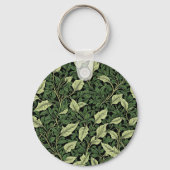 Porte-clés Grappe de vignes dans les nuances de vert (Verso)