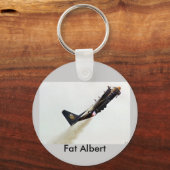 Porte-clés Gras Albert JATO Blue Angles, Gras Albert (Recto)