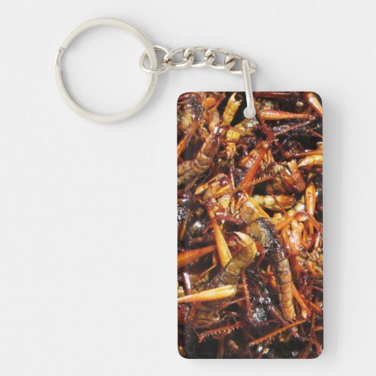 Porte-clés Grasshopper frit (Takkataen Thot) Alimentation asi (Devant)