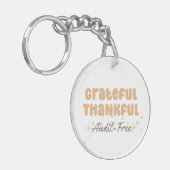 Porte-clés Grateful Vérification gratuite - Drôle comptable (Devant gauche)