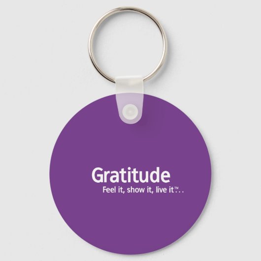 Porte-clés Gratitude - Thpense Shapers™ (Recto)