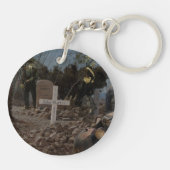 Porte-clés Graveyard hanté à Tombstone (Dos)