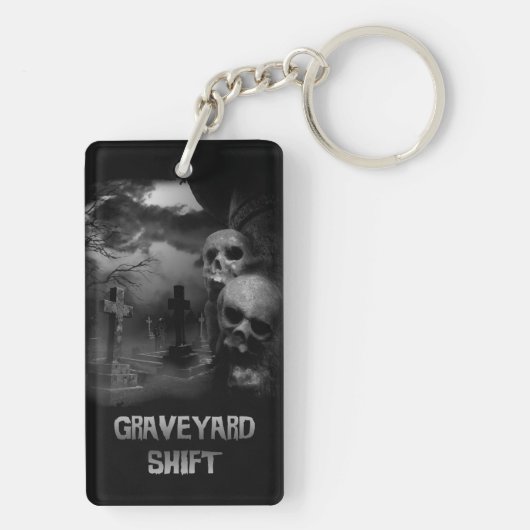 Porte-clés Graveyard Shift - Graveyard gothique (Dos)